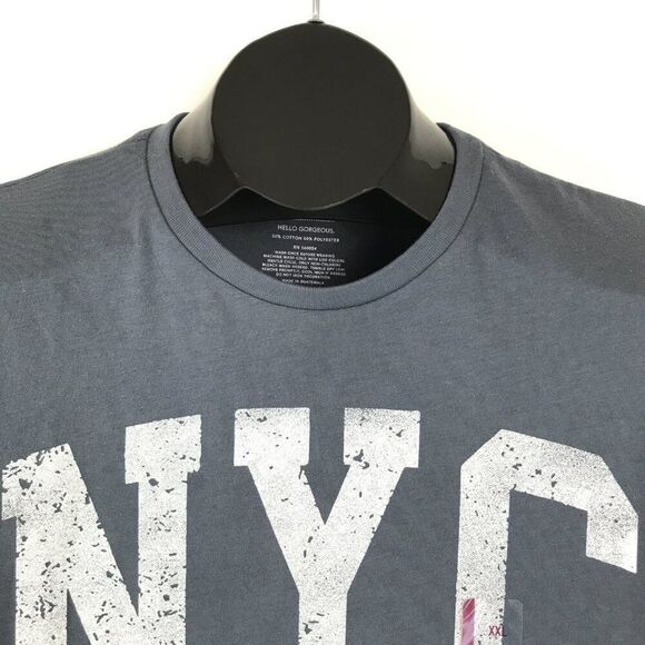 NWOT Grayson Threads NYC Graphic Tee Women's Plus XXL Gray Casual New York City - Picture 3 of 9
